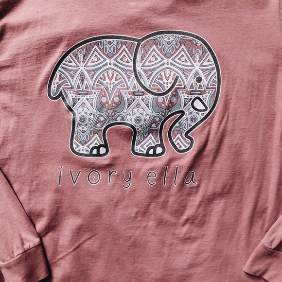 3/30 ivory ella fit long sleeve shirt - Picture 7 of 8